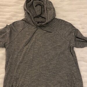 PacSun Heather Gray Hoodie Sweater
